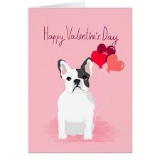 399 x 600 jpeg 30 кб. French Bulldog Valentines Card Zazzle Com Valentines Cards Holiday Design Card Animal Valentine