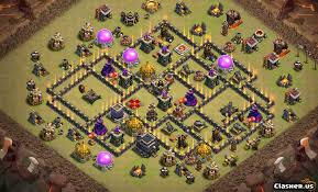 Best th9 war base 2018 with bomb tower anti everything anti valkyrie anti 2 star anti 3 star anti bowler anti hog anti gowipe. Best Th9 War Base With Copy Link