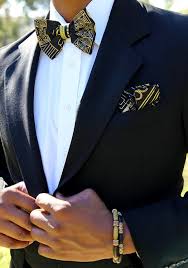 Black And Gold Vest And Bow Tie This Item Is Unavailable Gold Tribal Bow Tie Set Gold Bow Tie