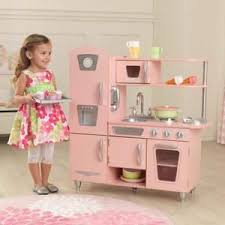 Kidkraft Cuisine Enfant Vintage Rose En Bois Cuisine Enfant Cuisine Vintage Jouet Cuisine