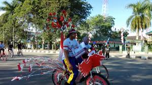 Maybe you would like to learn more about one of these? Unik Sepeda Hias Juga Ikut Gowes Pesona Nusantara Halaman All Tribun Pontianak
