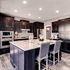 D R Horton Homes On Instagram Cool Tones Dark Wood And Sleek Finishes Complete This Spectacular Kitchen Homeisdrhorton Horton Homes Dr Horton Homes Home