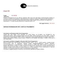 Servizio informazione e prenotazioni orchidea viaggi per banco popolare tel. Servizi Interbancari Spa Carte Di Pagamento Banca Popolare Di