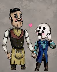 Banker X Doc Carver Bandit Bendy And The Ink Machine Game Art