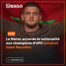 Le #Maroc accorde la nationalité aux champions d'UFC Ismail et Islam  Naurdiev 🇲🇦