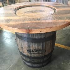 Jack Daniels Whisky Barrel Table Made Here In Our Nashville Tn Shop Mit Bildern Fass Mobel Palette Wein Weinfass