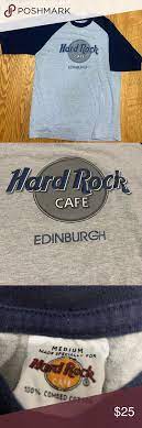 Hard Rock Cafe Edinburgh T Shirt Size Medium Nba Outfit Mens Sweatshirts Mens Outfits