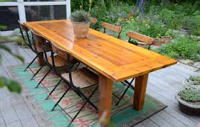 8 5 Outdoor Dining Table Made Of Western Red Cedar Outdoor Dining Handmade Table Outdoor Dining Table