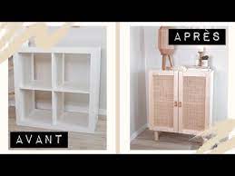 Je Transforme Un Meuble Ikea En Meuble Cannage Youtube