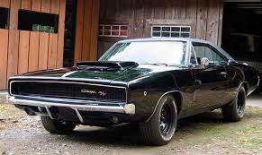Image result for Black 1968 Charger