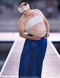 Males going unclad in photoshoots is just so irritating to the eyes. Husband Does Maternity Photoshoot After His Pregnant Wife Refused To Despite Him Already Paying The Photographer