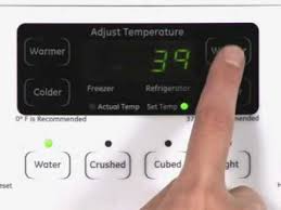 Maybe you would like to learn more about one of these? Adjusting Side Byside Refrigerator Temp Controls Actual Temp Youtube