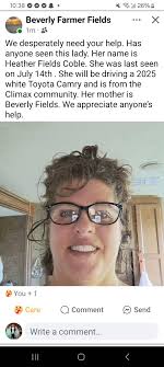 She's been found! Climax woman missing... please share