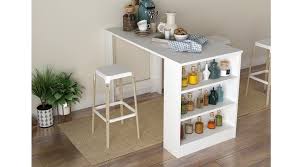 Trois Rafli Cok Amacli Mutfak Masasi Mat Beyaz Fiyati Vivense 2020 Mutfak Masasi Ev Dekoru Mutfak