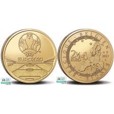 België kan zich tegen denemarken kwalificeren: Belgie 2 5 Euro 2021 Het Ek 2020 Unc Eurocoinhouse