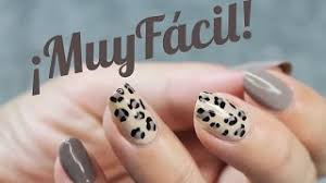 Dale un toque rebelde a tus uñas. Unas Animal Print Leopardo Facil Y Elegante Youtube