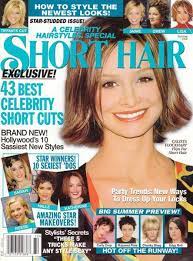 Celebrity short hairstyles for women. Calista Flockhart Celebrity Hairstyles Short Hair Magazine June 2002 Cover Photo United States