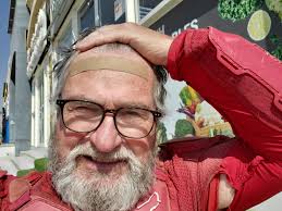 I found a solution for itchy forhead while riding with helmet. Medical  tape, that's all you need, amazing. How many of you have this problem  anyway?