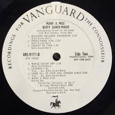 Buffy Sainte Marie Many A Mile vinyl record