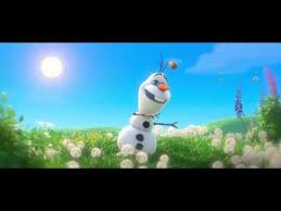 The cheerful snowman starts enjoying life, though he suffers a few misadventures. Die Eiskonigin Olaf Der Schneemann Youtube Disney Films Frozen In Summer Disney