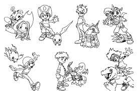 Select one of 1000 printable coloring pages of the category cartoons. Drawing Digimon 51493 Cartoons Printable Coloring Pages