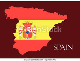 Search more high quality free transparent png images on pngkey.com and share it resolution: Spain Map With Flag Inside Spain Map Vector Map Vector Canstock