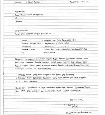 Cara Membuat Surat Lamaran Kerja Yang Baik Dan Benar Tulisan Tangan Tulisan Akuntansi Keuangan
