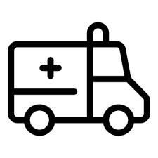 Ambulance Icon Ambulance Emergency Automobile Transportation Cute Easy Drawings Drawing Lessons Easy Drawings