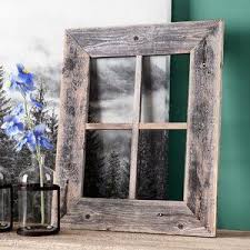 Www.wayfair.com rustic window frame wall decor, image source: Old Rustic Barn Window Frame Window Wall Decor Frame Wall Decor Frames On Wall