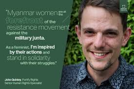 Meet John Quinley, Fortify Rights Senior #HumanRights Specialist—a  committed human rights defender—working to promote #Rights4All  #GenderEquality. #HeForShe #GenerationEquality Hear from him👇