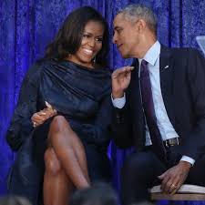 Barack obama was er ook met zijn man, eh vrouw. Michelle Obama Reveals Daughters Were Conceived By Ivf Bbc News