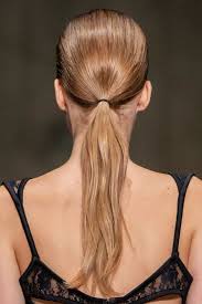 A ponytail doesn't just have to be a hairstyle you can wear to the gym. Sleek Low Ponytail 2 Carltonhair Com