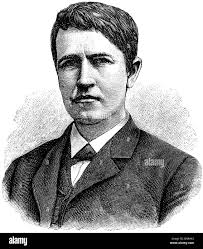 Thomas alva edison 1847 1931 american inventor hi-res stock photography and  images