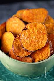 Sweet Potato Chips Recipe Cooking Add A Pinch Sweet Potato Chips Sweet Potato Chips Recipe Recipes