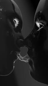 Salive, love  creepy salive couple sexy sex dark black  people woman man eyes emotion, HD phone wallpaper | Peakpx