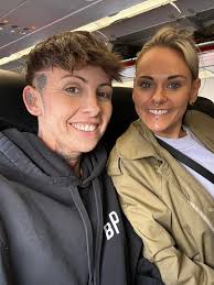 We are ready to set off ✈️ eeeeek 🫣 Who knew we could get so confused for  a short haul flight… the question was do you need a passport to go somewhere