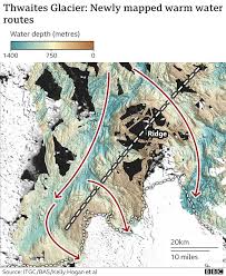 Thwaites Doomsday Glacier Vulnerability Seen In New Maps Bbc News