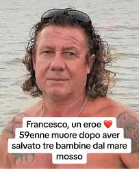 Oggi voglio ricordare Franco Gatto, un vero eroe di Latina che resterà  sempre nei nostri cuori. Mentre trascorreva una giornata in spiaggia con la  moglie Antonella, ha notato tre bambine in difficoltà