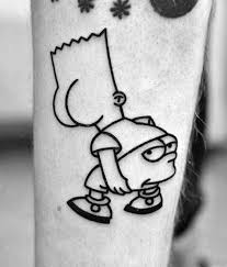 50 Bart Simpson Tattoo Designs For Men The Simpsons Ink Ideas Tattoo Diytattooimages Simpsons Tattoo Tattoo Designs Men Tattoo Designs