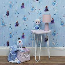 Disney Frozen Wallpaper Frozen Themed Bedroom Kids Room Wallpaper Frozen Room Decor