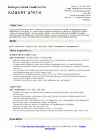 Bureau of labor statistics , employment of construction occupations is estimated to grow 10 percent through 2024, faster than the average for all occupations. Contractor Resume Samples Qwikresume