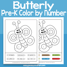 We have an original and growing collection here for you to explore. Butterfly Preschool Color By Number Easy Peasy And Fun Membership