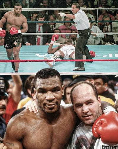 On this day in 1988, Mike Tyson knocked out Michael Spinks in a mere 91 seconds in their undisputed heavyweight championship bout 👏 This is widely considered to be the pinnacle of