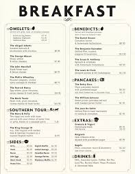 Art Of The Menu Eli S Table Breakfast Menu Design Cafe Menu Design Menu Illustration