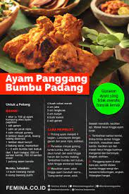 Ayam Panggang Bumbu Padang Di 2021 Ayam Panggang Resep Masakan Resep Masakan Indonesia