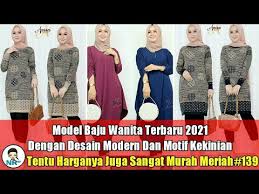 Ini terlihat dari mulai yang ia kenakan dari oleh karena itu, mencari model baju atasan wanita yang tepat sangat penting diperhatikan oleh kaum hawa ini. Model Baju Atasan Wanita Terbaru 2021 Dengan Desain Modern Dan Motif Kekinian 139 Youtube