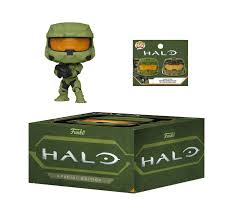 Infinite trailer (e3 2018) halo primordium (forerunner saga 2) audiobook halo hunters in the dark audiobook halo book 6 the cole protocol 2008 audiobook halo: Funko Pop Halo Infinite Master Chief With Pin Set Special Edition Vinyl Art Toys Sets Pop Price Guide