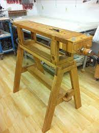 Traveling Work Bench Woodworking Bench Plans Easy Woodworking Projects Woodworking Workbench
