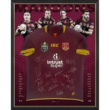 Descriptionmontreal maroons jersey at ihhof.jpg. State Of Origin Queensland Maroons 2018 Squad Signed Framed Limited Edition Jersey Taylormade Memorabilia Sports Memorabilia Australia