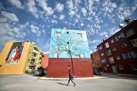 Nazife Bilgin Turkey Dunyaca Unlu Eserler Duvarlarda Canlaniyor Mersin De Toroslar Belediyesi Tarafindan Bas Vincent Van Gogh Salvador Dali Sokak Sanati